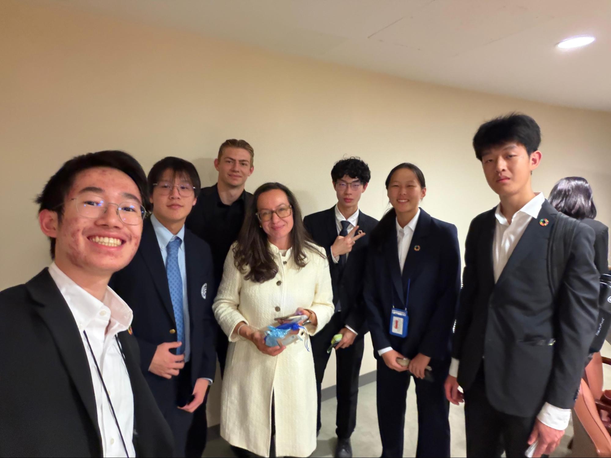 International youth cohort at the UN STI Forum